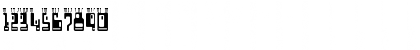 Download Boron Regular Font Numeric Preview
