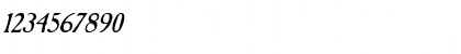Download Casablanca Antique Italic Font Numeric Preview