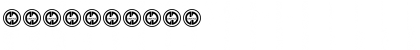 Download Brake Fluid Regular Font Numeric Preview