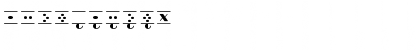 Download Broad Aklatin Regular Font Numeric Preview
