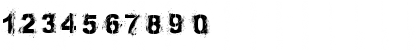 Download Bronx Bystreets Regular Font Numeric Preview
