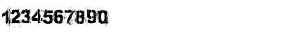 Download Bronx Bystreets Regular Font Numeric Preview
