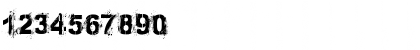 Download Bronx Bystreets Regular Font Numeric Preview