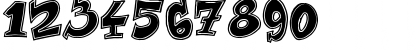 Download Brown Shoes Regular Font Numeric Preview