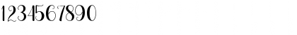 Download Buttercup Sample Regular Font Numeric Preview