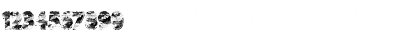 Download CamoWear Regular Font Numeric Preview