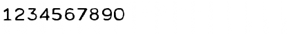 Download Cella Regular Font Numeric Preview