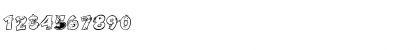 Download ceraicacture Regular Font Numeric Preview