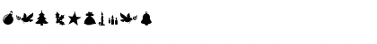 Download Christmas Time Personal Use Regular Font Numeric Preview