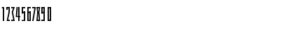 Download Clearregular Regular Font Numeric Preview