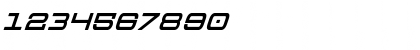 Download Colony Marines Bold Italic Bold Italic Font Numeric Preview