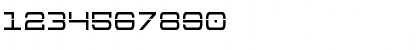 Download Colony Marines Laser Regular Font Numeric Preview