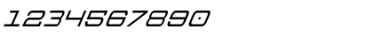 Download Colony Marines Super-Italic Italic Font Numeric Preview