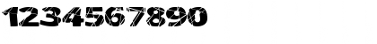 Download Cracked Regular Font Numeric Preview