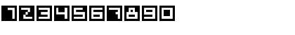 Download Cube Font Regular Font Numeric Preview