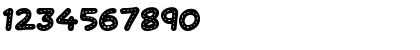 Download Cute Stitch Regular Font Numeric Preview
