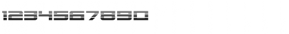 Download Cyberdyne Gradient Regular Font Numeric Preview