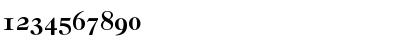 Download Caslon 3 RomanSC Regular Font Numeric Preview