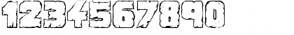 Download Demolition Crack Regular Font Numeric Preview