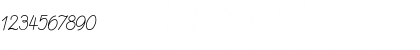 Download Deutsche Normalschrift Italic Font Numeric Preview