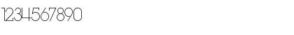 Download Devil Breeze Light Font Numeric Preview