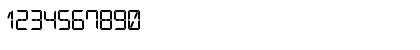 Download Digital Counter 7 Regular Font Numeric Preview