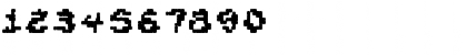 Download DirtyHead Thick Font Numeric Preview