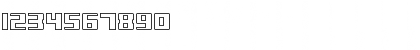 Download Display Gothic C Regular Font Numeric Preview