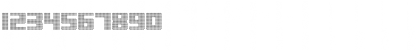 Download Display Gothic F Regular Font Numeric Preview