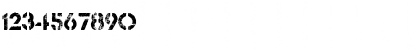 Download Dock 51 Regular Font Numeric Preview