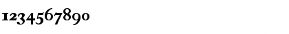 Download Caslon Book BE Regular Font Numeric Preview