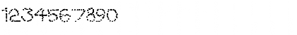 Download Dotted line Dotted line Font Numeric Preview
