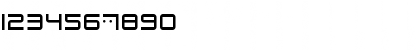 Download Electrobyte Regular Font Numeric Preview