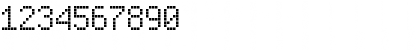 Download Enhanced LED Board-7 Regular Font Numeric Preview