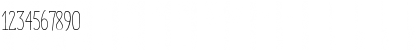 Download Enyo Slab Light Font Numeric Preview