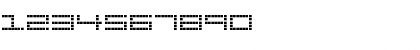 Download ERRO7 Regular Font Numeric Preview