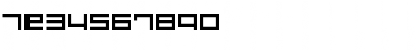 Download ERRO8 Regular Font Numeric Preview