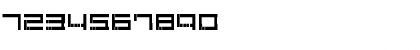 Download ERRO9 Regular Font Numeric Preview
