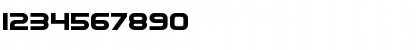 Download Eurofighter Regular Font Numeric Preview