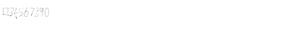Download Exochronia Regular Font Numeric Preview