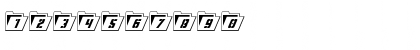 Download Eyes Only Outline Condensed Italic Outline Condensed Italic Font Numeric Preview