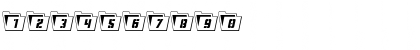 Download Eyes Only Outline Condensed Outline Condensed Font Numeric Preview