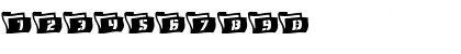 Download Eyes Only Wavy 2 Regular Font Numeric Preview