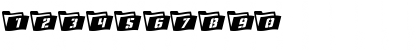 Download Eyes Only Wavy 3 Regular Font Numeric Preview
