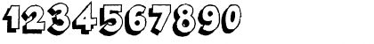 Download Famous Oldies Shad Regular Font Numeric Preview
