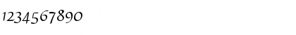 Download Felipa Regular Font Numeric Preview