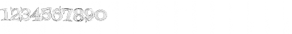 Download Fontdinerdotcom Jazz Light Light Font Numeric Preview