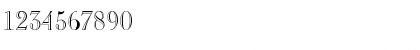 Download CaslonOpenFace Regular Font Numeric Preview