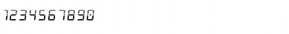Download Frozen Crystal Halftone Regular Font Numeric Preview