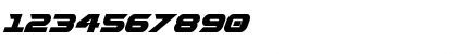 Download Gemina2 Italic Italic Font Numeric Preview